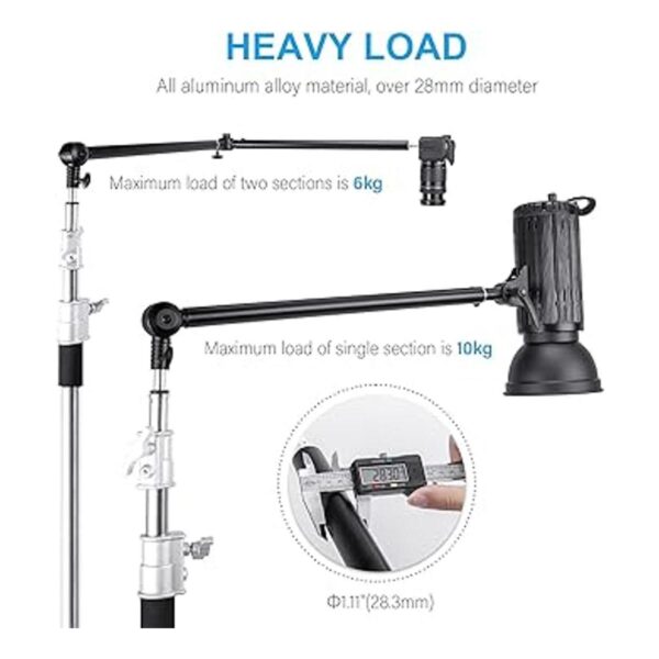 Fomito Soporte de luz de brazo mágico súper articulado de_6