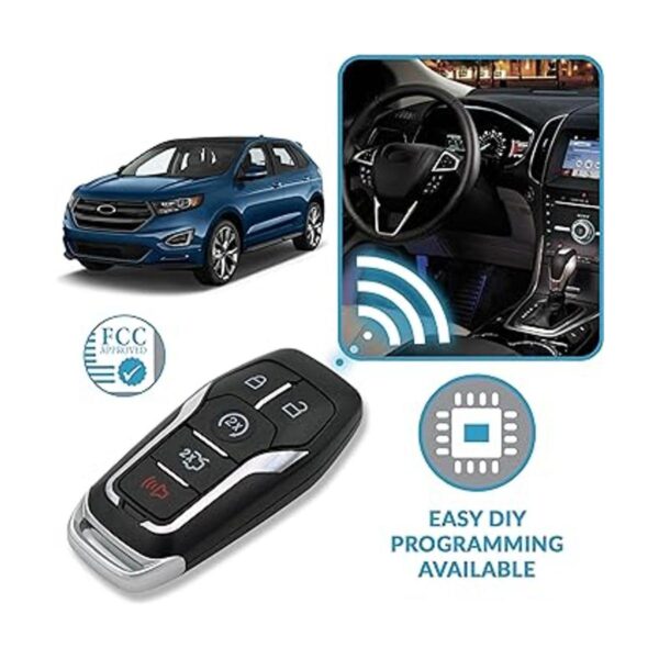 Keyless2Go Llave inteligente de 5 botones para control_5