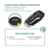 Keyless2Go Llave inteligente de 5 botones para control_4