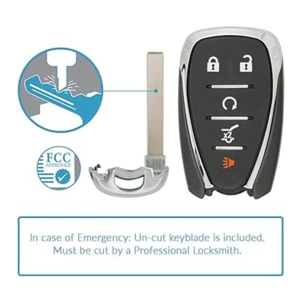 Keyless2Go Llave inteligente de proximidad de 5 botones_3
