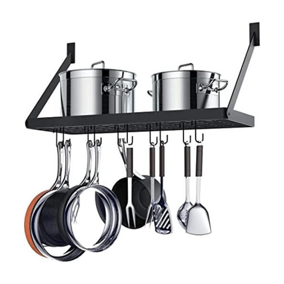 Miyili KR301B1 Estante organizador para ollas de cocina y