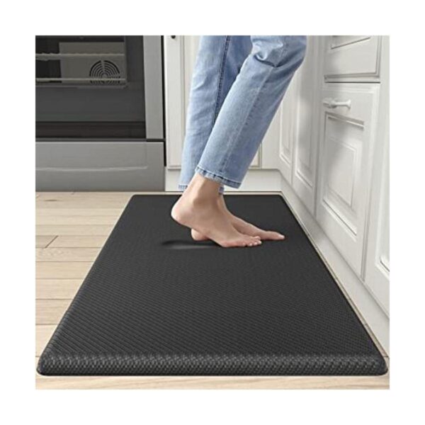 DEXI Anti Fatigue Kitchen Mat 34 Inch Thick Stain_1