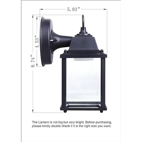 LITPaTH Farol de pared LED para exteriores aplique de_2