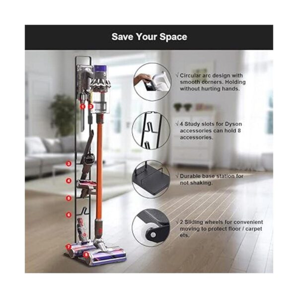 Foho Soporte de vacío para Dyson V15 V11 V10 V8 V7 V6 con_2