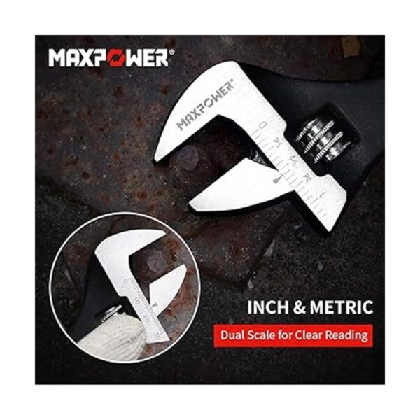 MAXPOWER Juego de llaves de 3 piezas 10 pulgadas 12