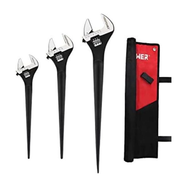 MAXPOWER Juego de llaves de 3 piezas 10 pulgadas 12