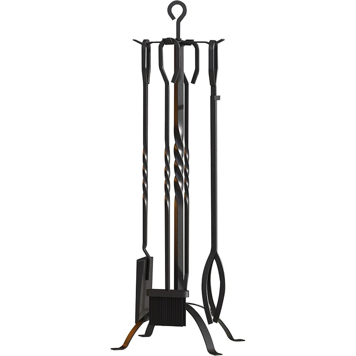 Fire Beauty Juego de 5 herramientas para chimenea de