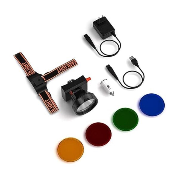 GearOZ Luces LED de caza regulables de 8 W faro de_4