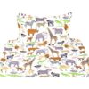 Jpinno Juego de sábanas de animales de la selva leopardo_3