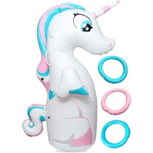 INFLATABLE DUDES Unicornio Unique de 47 pulgadas Bolsa_1