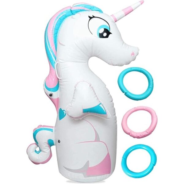 INFLATABLE DUDES Unicornio Unique de 47 pulgadas Bolsa_1