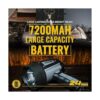 Durapower Foco recargable foco de mano LED súper_4