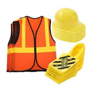 Disfraz de construcción de 48 piezas incluye 16 bolsas de_1