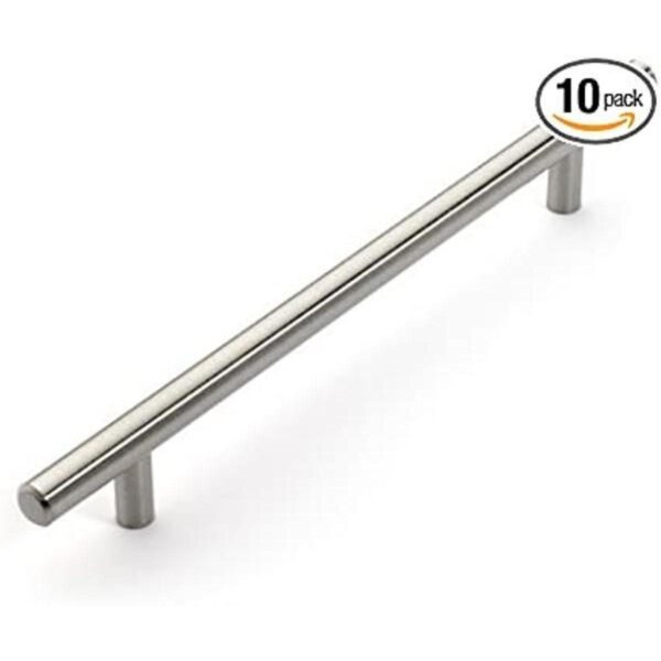 Dynasty Hardware P1012SN Barra europea de 12.0 in níquel_1