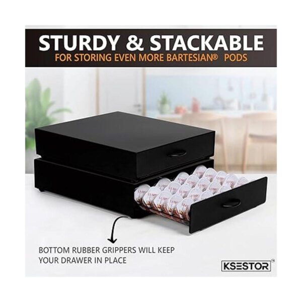 Ksestor Cajón de almacenamiento para cápsulas de cóctel_4