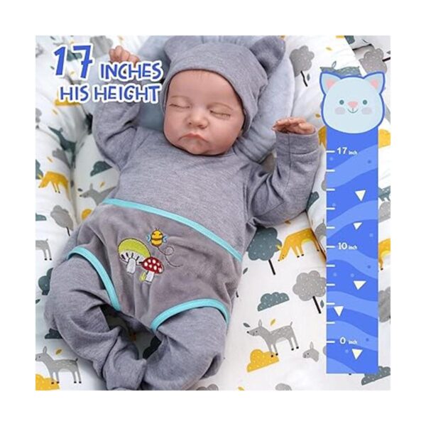 Muñeca bebé Reborn de JIZHI para niños y niñas cuerpo_5