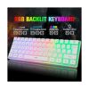 Combo de teclado y mouse para juegos inalámbricos mini