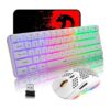 Combo de teclado y mouse para juegos inalámbricos mini
