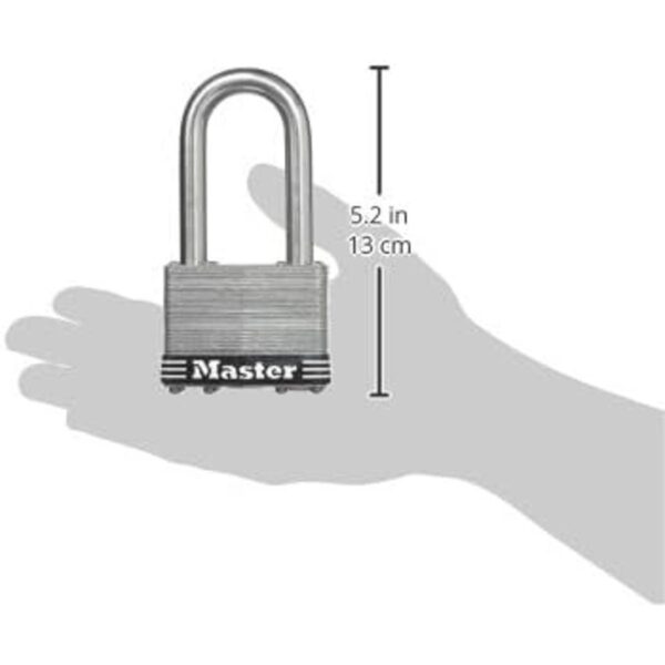 Master Lock 15SSKADLJ Candado de acero inoxidable para