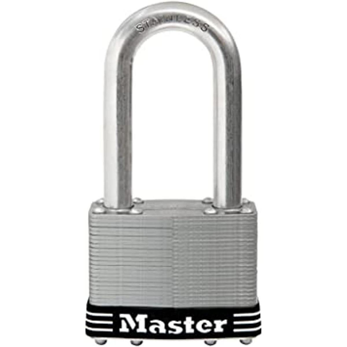 Master Lock 15SSKADLJ Candado de acero inoxidable para
