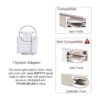 Cloudy Bay Juno Cabezal de luz LED tipo pista CRI de 10