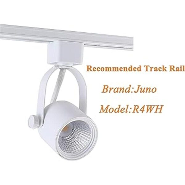 Cloudy Bay Juno Cabezal de luz LED tipo pista CRI de 10