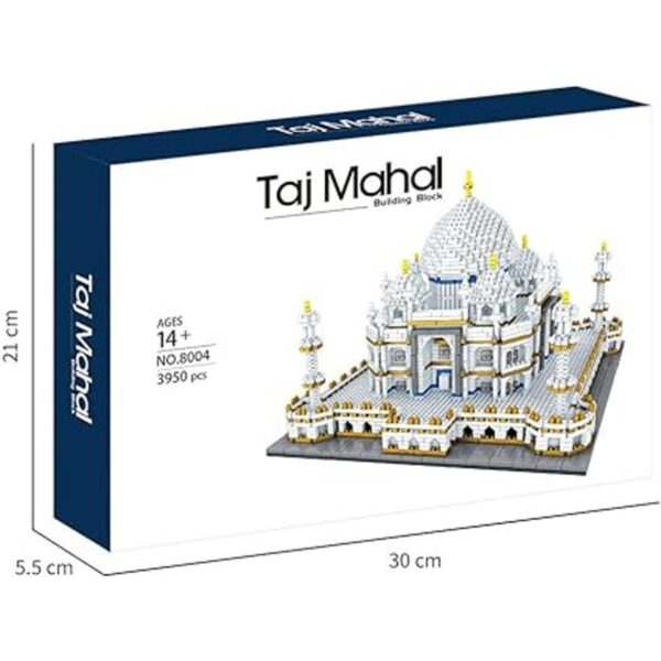 Architecture Taj Mahal Micro Blocks Kit de construcción de_5