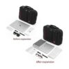 Omnpak Maletín para laptop con cerradura combinada_3