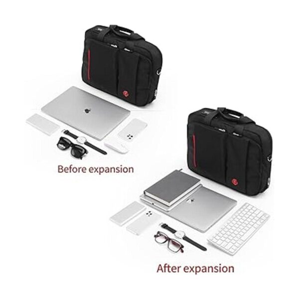 Omnpak Maletín para laptop con cerradura combinada_3