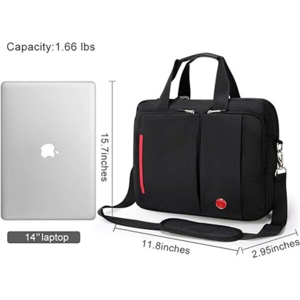 Omnpak Maletín para laptop con cerradura combinada_4