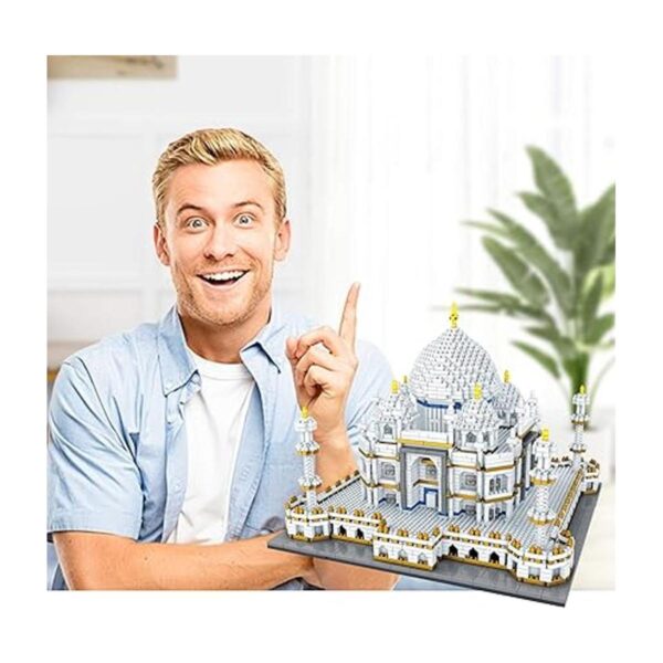 Architecture Taj Mahal Micro Blocks Kit de construcción de_2