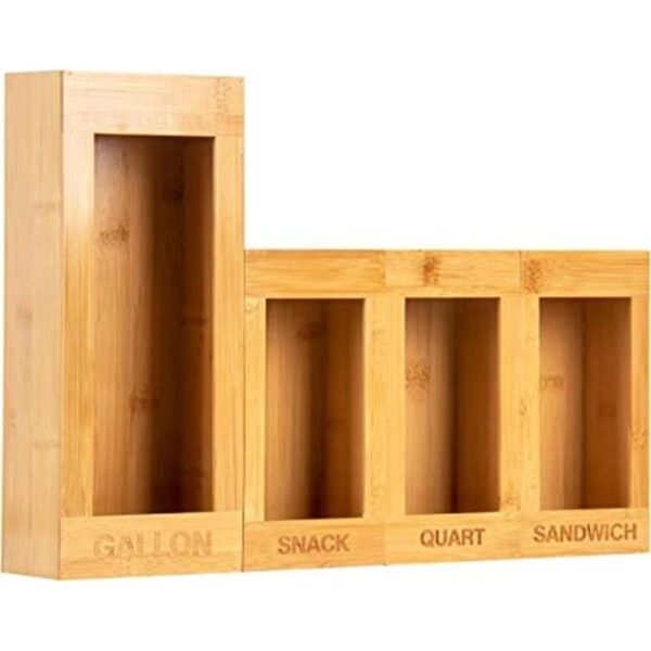 PJHOME Organizador de bolsas de almacenamiento de