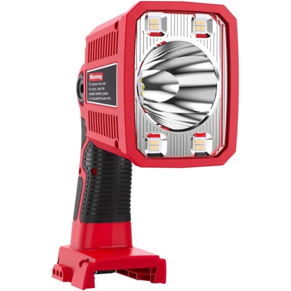 DTEZTECH Luz Milwaukee de 18 W alimentada por Milwaukee