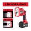 DTEZTECH Luz Milwaukee de 18 W alimentada por Milwaukee
