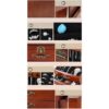 Joyero de madera maciza organizador de joyería para_4
