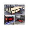 Nilight TL34 2 cajas de luz de remolque de acero con_2
