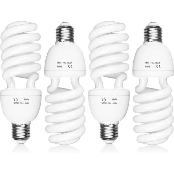 EMART Bombillas de fotografía de 45 W 5500 K E26E27_1