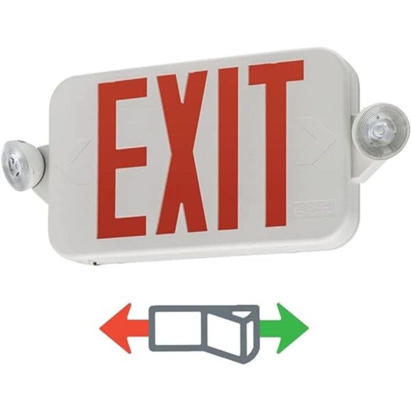 Lithonia Lighting RD M6 ECRG LED luz de emergenciasalida