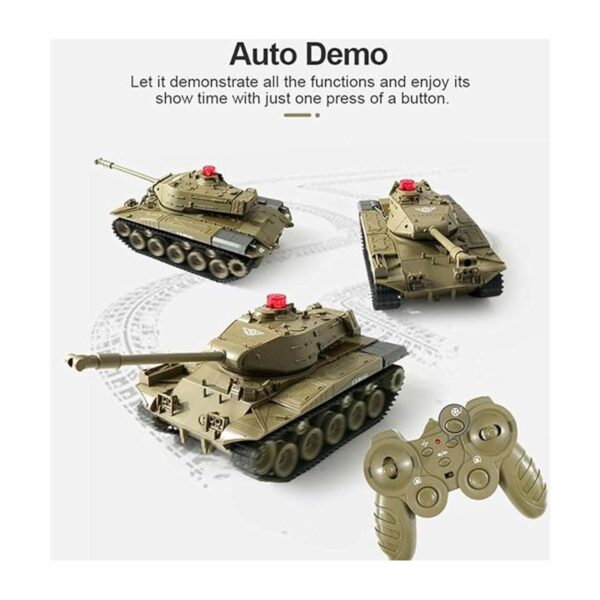 Tanque de control remoto vehículos militares camión a_4