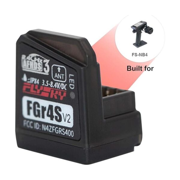 GoolRC Flysky FGr4S V2 Receptor 2.4GHz 4CH AFHDS 3