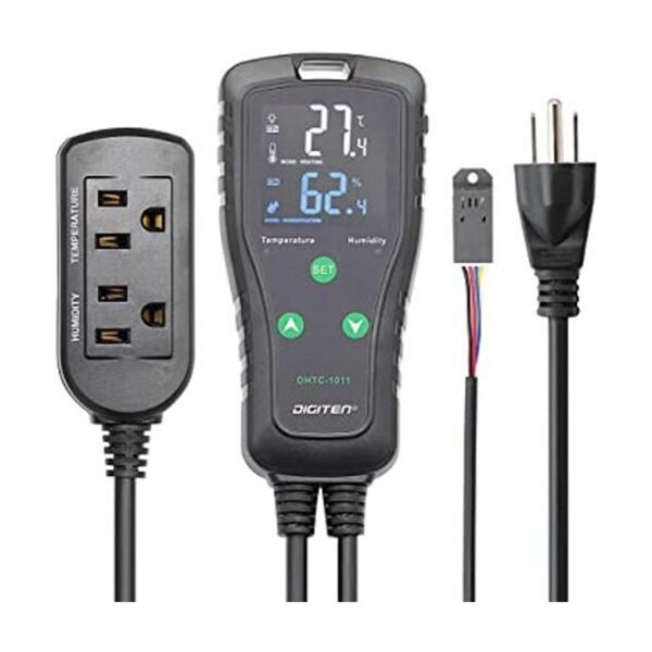 DIGITEN Controlador electrónico de humedad y temperatura