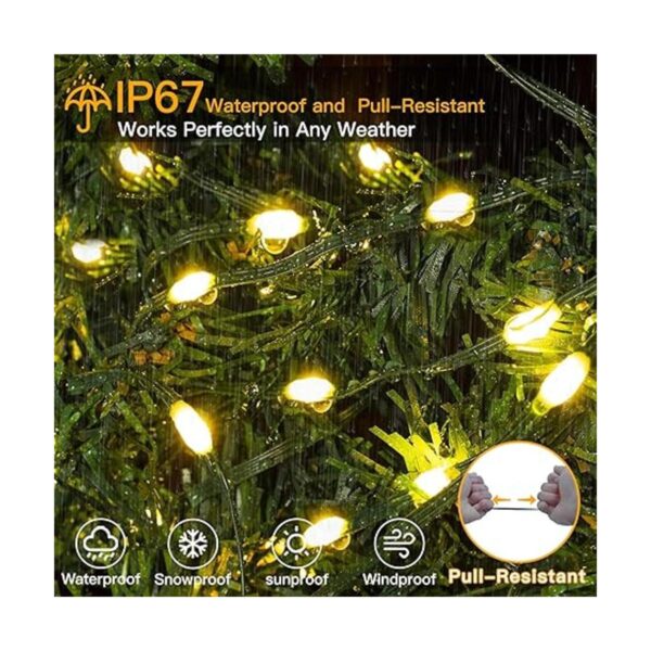 Ollny Luces de Navidad para exteriores 800 luces LED de_3