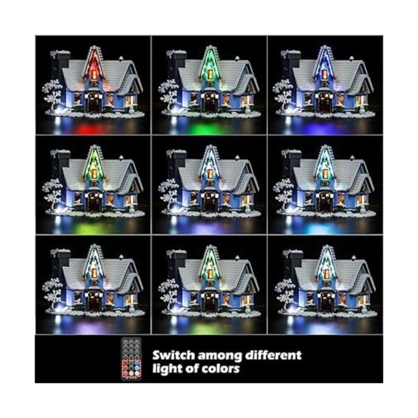 Lightailing Luz LED compatible con Lego 10293 Santas_4