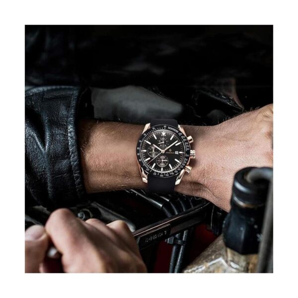 BENYAR Elegante reloj de pulsera para hombre movimiento