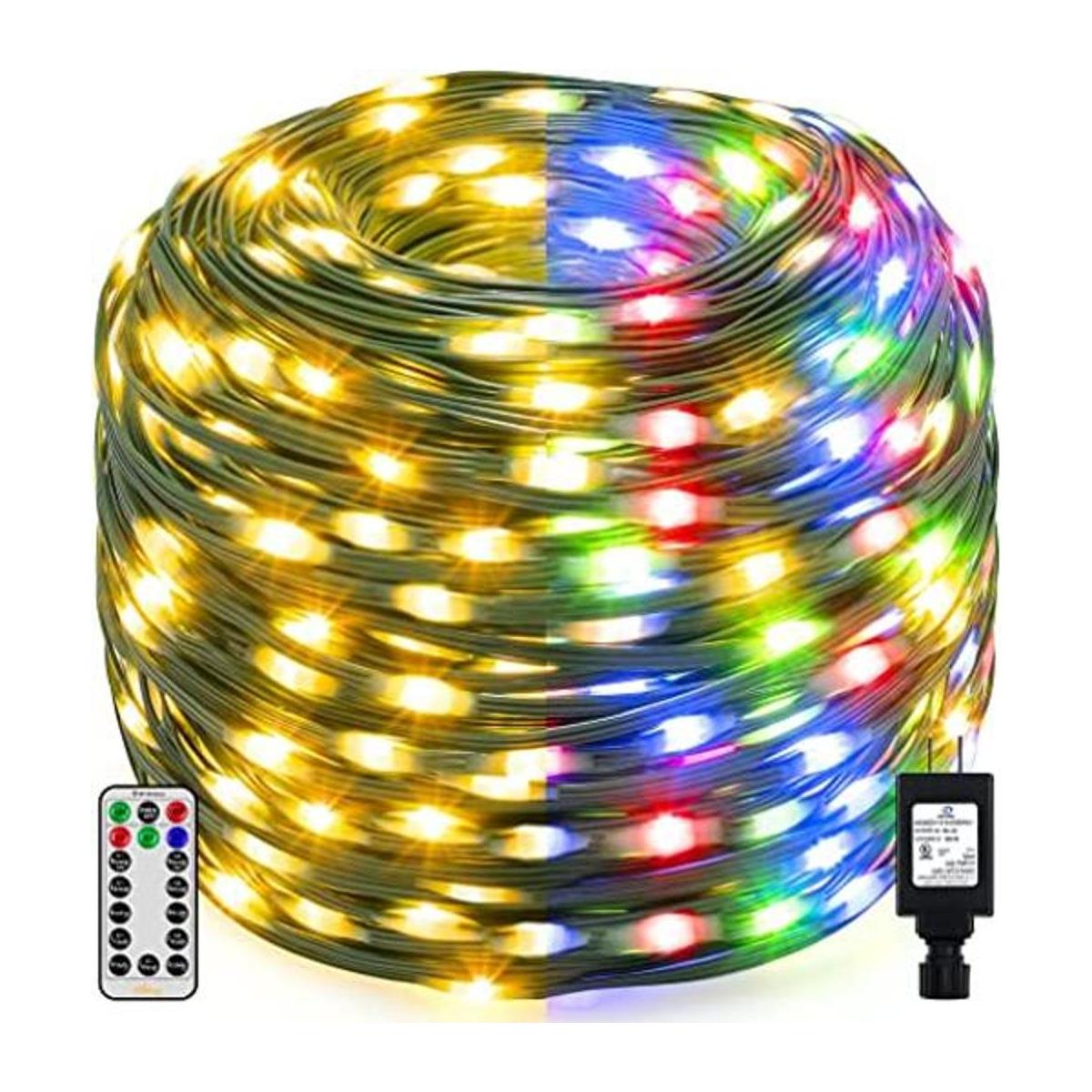 Ollny Luces de Navidad para exteriores 800 luces LED de