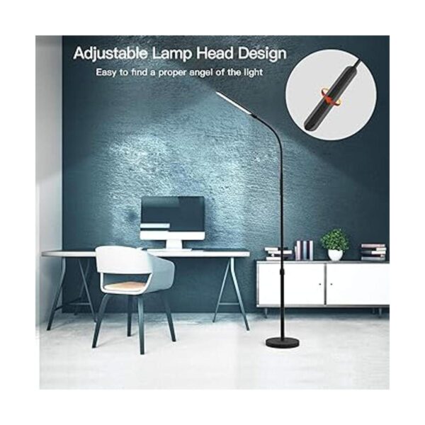 NXONE Lámpara de pie LED moderna para lectura ajustable_2