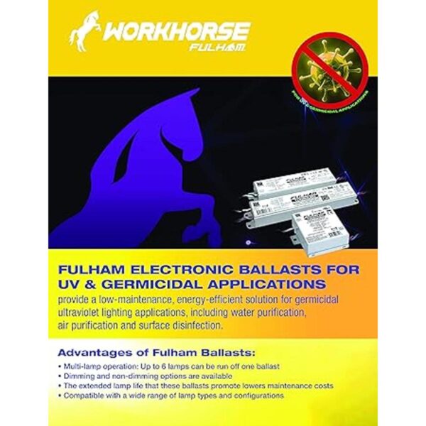 Fulham Workhorse adaptable WH3 120c de lastre