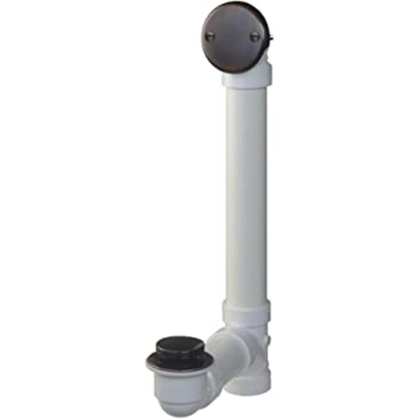 Keeney K630PVCVB Kit de drenaje de bañera con bloqueo de_1