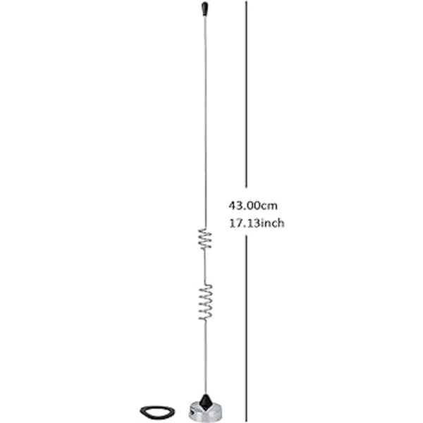 HYS Antena NMO de doble banda VHFUHF preafinada Amateur_3