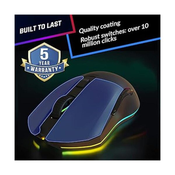 KLIM Blaze Pro Ratón inalámbrico recargable para juegos_6